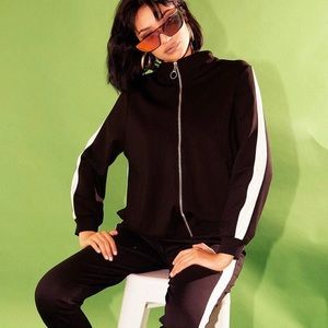 Black & White Tracksuit